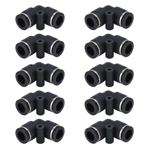 10pcs Pneumatic Connector Durable ABS Replaceable Practical Connecting Accessories for Automation Equipment8