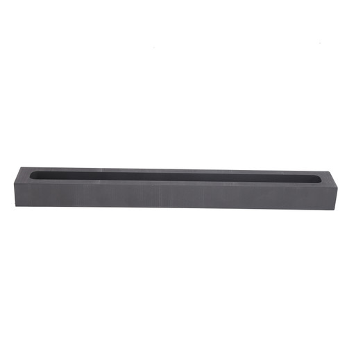 Graphite Ingot Mold Bar Slot Gold Silver Copper Aluminum Melting Casting Refining 250x30x20mm