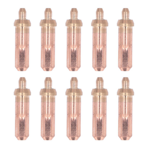 10pcs Gas Cutting Nozzle Heat Resistance High Concentricity Strong Flame Gathering Ability Welding Nozzle3#