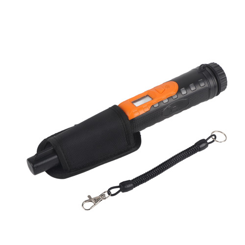 Metal Detector Pinpointer 3 Alarm Modes High Sensitivity Waterproof Handheld Portable Pinpoint Metal Detector Black