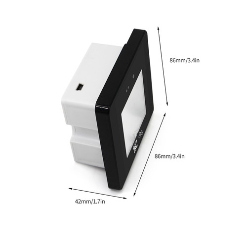 Embedded Barcode Scanner Wired Scanning Module RFID Card Reader High Speed Barcode USB Connect for 1D 2D QR  for Supermarket Warehouse Retail Store Mobile Payment Access Control