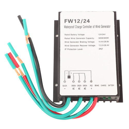 Waterproof Wind Turbine Generator Charge Controller Regulator FW12/24
