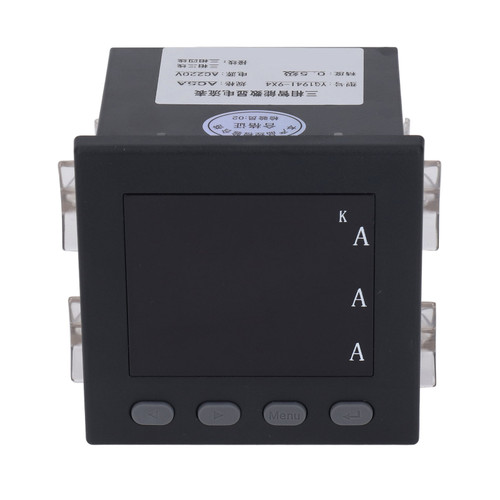 220V 3 Phase Current Meter LED Digital Display Ammeter Programmable Intelligent Electric Meter