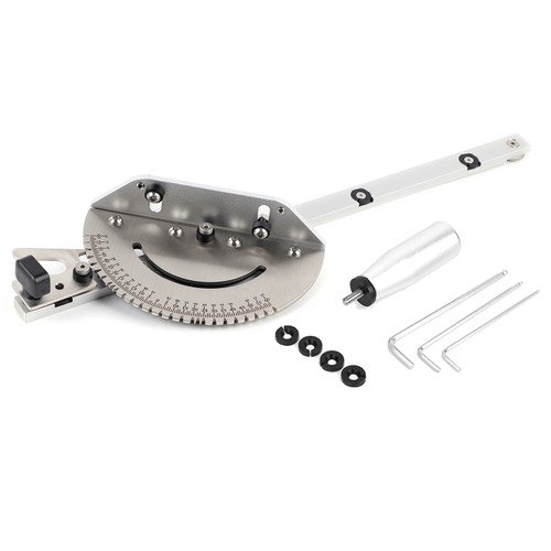 Woodworking Tool Aluminum Push Handle Miter Gauge for Table Saw Band Saw Router Table