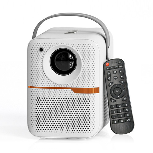 4K Projector for Android 10.0 2G 16G Memory Wifi 2.4G BT4.2 Wireless Connection Mini Projector for TV Box Laptop Tablet