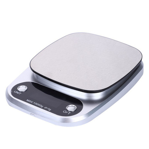 Electronic Gram Scale Stainless Steel Digital Display Food Weight Scale for Kitchen Baking Cooking