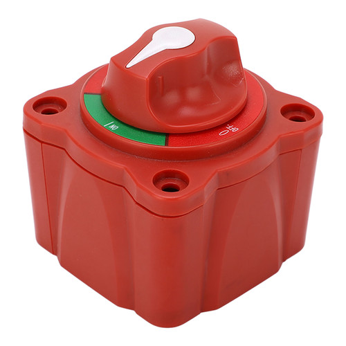 Boat Battery Switch with Knob Fireproof On Off Marine Battery Single Circuit Switch DC48V 300A