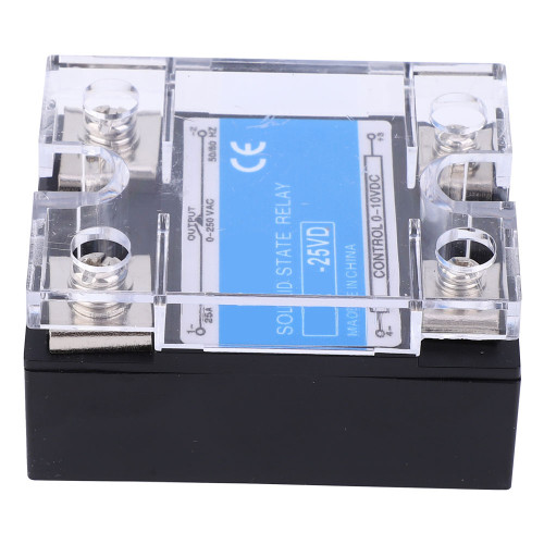 BERM Solid State Relay Single Phase with High Performance Optocoupler Control 0-10VDC Load 0-250VAC(BERM-25VD )