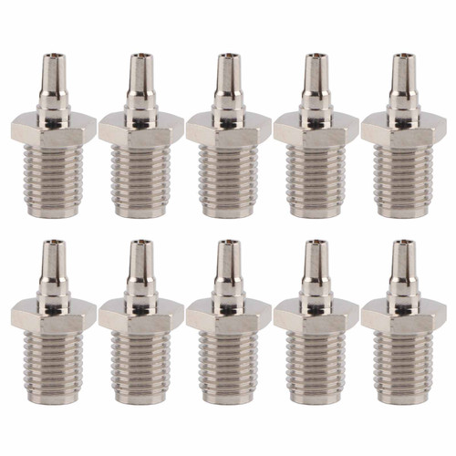 10Pcs Coaxial RF Connector SMA Female to CRC9 OFC Wide Frequency Band Adapter for GPS System WIFI Hotpot