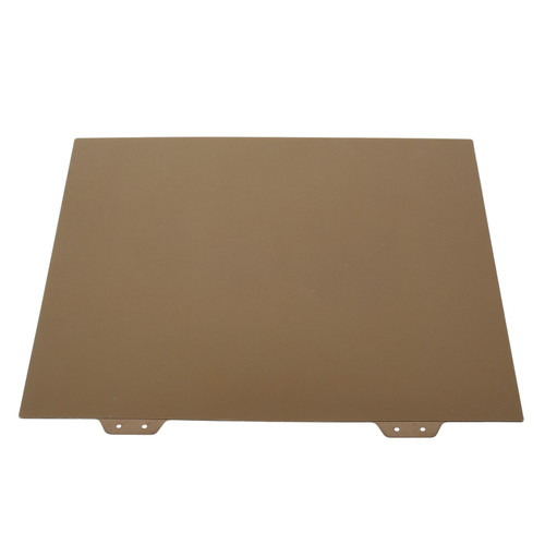 Spring Steel Sheet Double Sided PEI Gold Powder Flexible Build Plate for 3D Printing 355x355mm