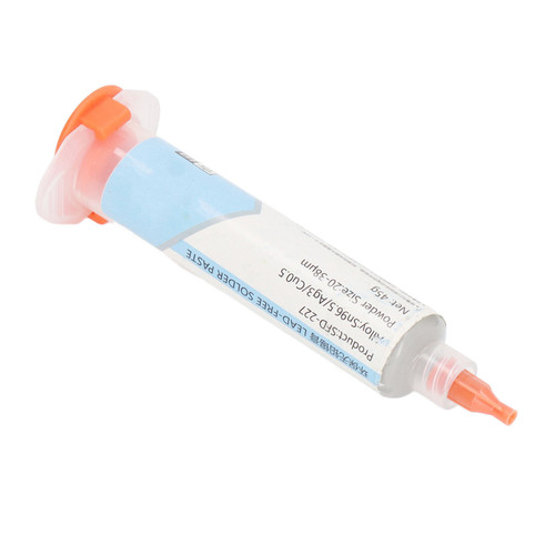 High Temperature Solder Paste Needle Tube Anti Drying 217℃ Soldering Flux for Mobile Phone Repair 45g