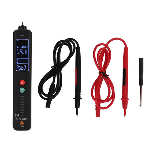 FY117 500V Digital Multimeter LCD Display Pen Type NCV AC DC Voltage Meter Tool for Electrician