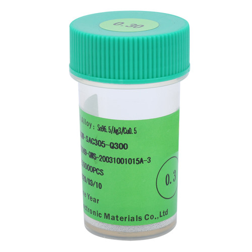 LeadFree Solder Ball Tin Shpere 25W for PCB Board Soldering Reballing Accessories 0.3mm