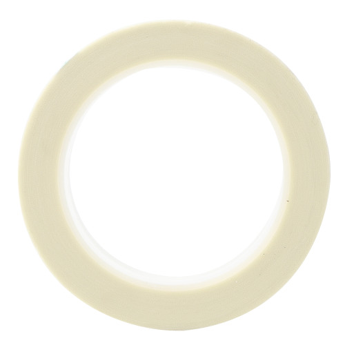 Heat Resistant Glass Fiber Cloth Single Sided Sealing Adhesive Tape White 15mm x 30m