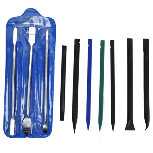 10Pcs Mobile Phone Pry Tool Electronics Removal Bar Repair Kit Portable for Laptop Computer