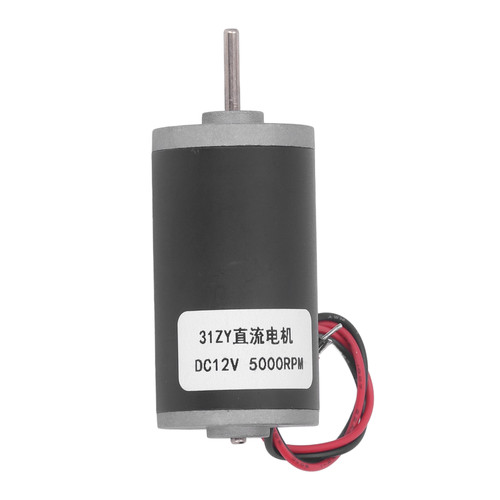 Permanent Magnet Motor DC 12V Reversible CW CCW Large Torsion High Speed Electric Motor 5000RPM