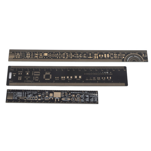 3PCS 6.3/7.87/10.23 inch Multifunctional Printed Circuit Board Ruler for Electronic Engineers