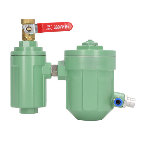 High Flowing Automatic Filter Water Trap Separator Air Compressor Tank End Drain Valve Inlet G1/2in Outlet G1/4in