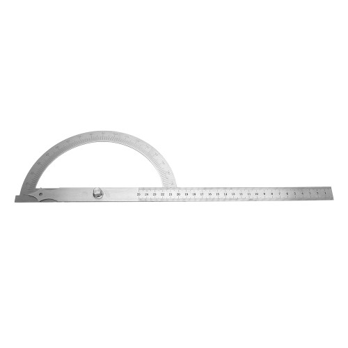 200*300mm Stainless Steel Angle Finder 0-180 Degree Protractor Rotary Angle Gage
