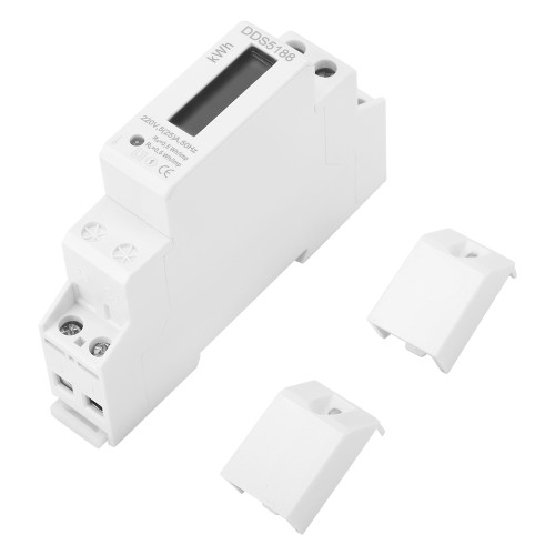 DDS5188 LCD Digital Din Rail Electric Meter 5-25A For Kilowatt Hour Kwh Meter