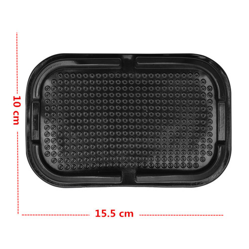 Car Phone Holder Silione Anti-skid Multifunction Phone Stand Mat for Dashboard Multi-purpose Car Storage Holder for Smartphones GPS Devices Glasses Lipstick Pen
