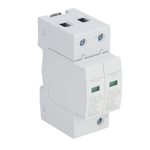 Surge Protective Device 100KA Voltage Protection Arrester Protector for Distribution Box 2P 275V