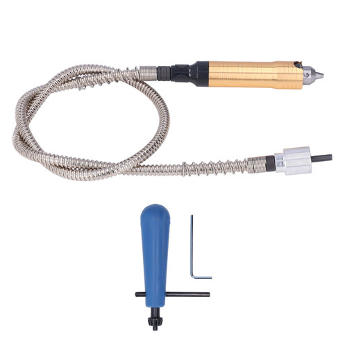 Flex Shaft Extension Chuck Key Adapter Flexible Attachment for Electric Drill Rotary Grinder Tool