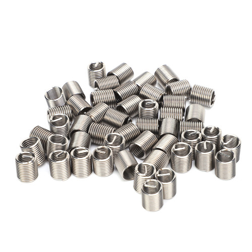 100Pcs Thread Inserts Male Female Reducing Nut Repair Tool Stainless Steel Wire Fastener M3x0.52D