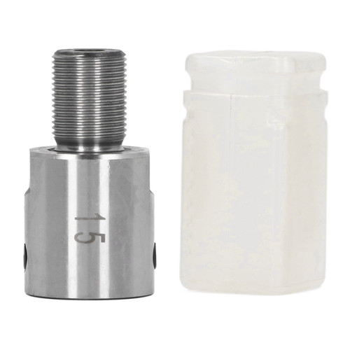 Chuck Connecting Rod 15mm M14x1 High Precise Stainless Steel Heat Treatment Lathe Chuck Connector Bench Mill Adapter
