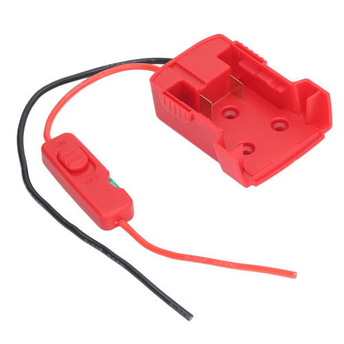 Battery Adapter Dock Power Connector with Fuse Holder 30Amp Fuse Compatible with M18 B2 18V Battery for DIY Robotics