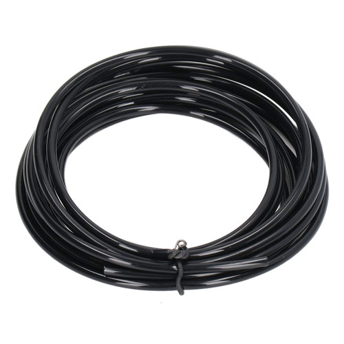 Plastic Ink Tubing Flexible Ink Tube Replacement for A3 A4 UV Printer Photo Inkjet Machine Black 5 Meter / 16.4ft