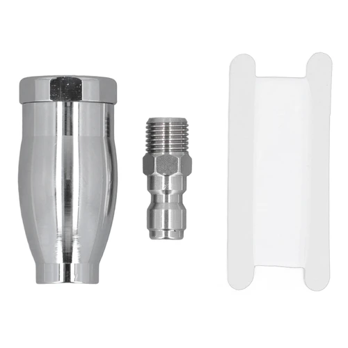Pressure Washer Turbo Nozzle 1/4in Quick Connect Brass 3600PSI Rotating Nozzle for Hot and Cold Water