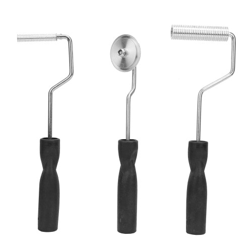 3pcs Bathtub Boat Repair Fiberglass Laminating Roller Bubble Paddle Tool Kit