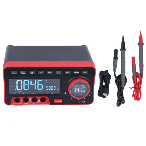 ZT5566 19999 Count Multimeter High Accuracy Auto Range Multifunctional Music Digital Multimeter