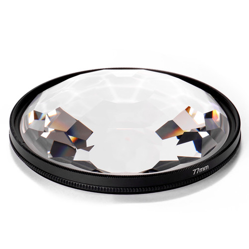77mm Kaleidoscope Prism Camera Glass Filter Variable Number of Subjects SLR Photography Accessories