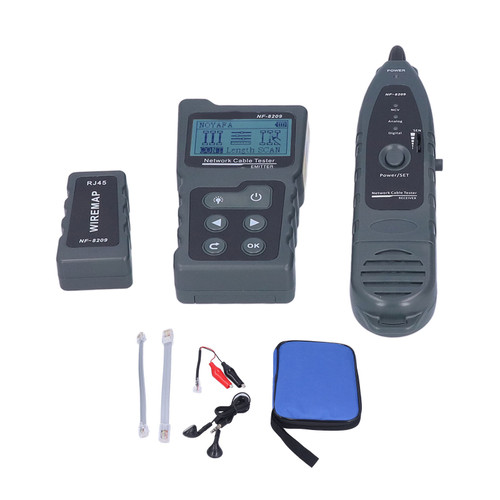 NF‑8209 Electric Network Cable Finder Portable Anti Interference POE Line Finder Kit for Outdoor