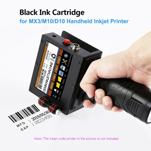 Ink Cartridge Replacement Quick-Drying 45ml for MX3 M10 D10 Handheld Inkjet Printer(Blue)