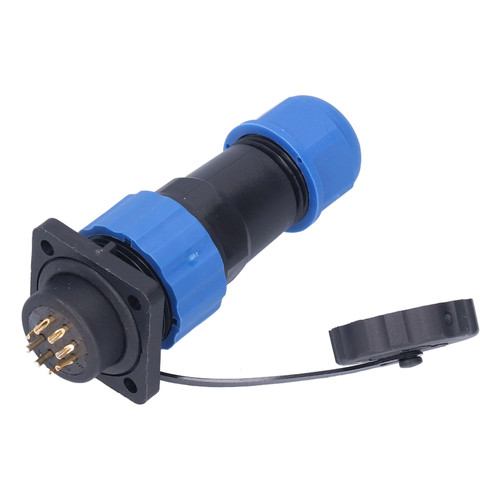 Waterproof Power Connector Square Aviation Plug Socket Welding Industrial Adapter  5A SP20