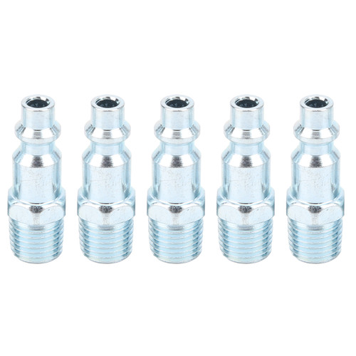 5Pcs Pneumatic Tool Connector American Style Plug Industrial Air Fitting Compressor Accessories