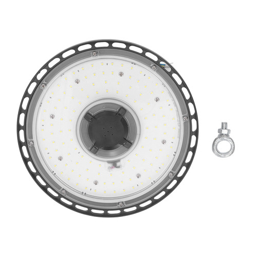100W LED High Bay Light with Hanging Ring IP65 Waterproof Workshop Lighting Lamp AC85‑265V