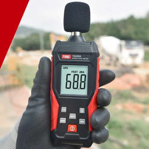 TASI TA650A Digital Sound Level Noise Meter Measurement 30-130dB Decibel Detector Audio Tester Metro Diagnostic-Tool Smart Sensor