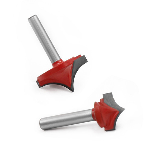 [通拓商品]Router Bits Groove Point Cutting Round Edge 6mm Shank 10mm Blade for Woodworking Milling Cutter Tool