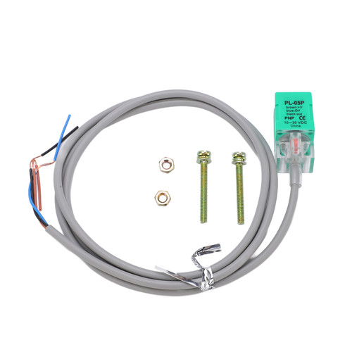 3 Wire Inductive Proximity Switch 5mm Induction Distance for Industrial Electronic Equipment DC10‑30VPL‑05P (PNP)