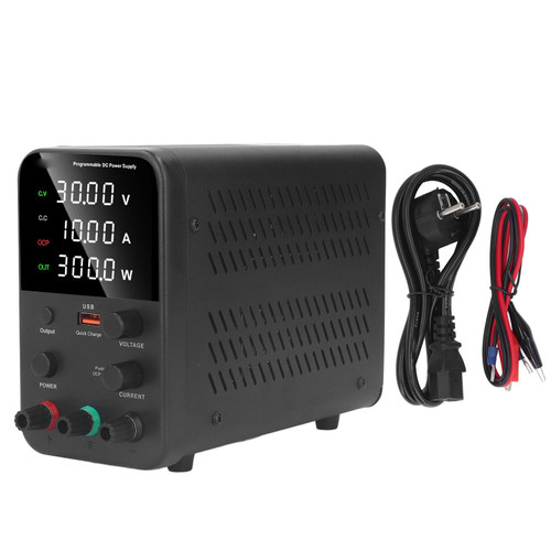 WPS3010H 0‑ 0‑10A 300W DC Power Supply Variable Aluminum Alloy Regulated Power Supply