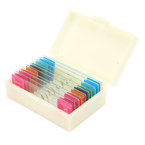 10Pcs Microscope Slide Biological Slide Specimen Ground Edge Highly Transparent for Childen and Student