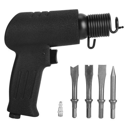 Air Chisel Shovel Pneumatic Hammer 4200bpm Tool Set Kit for Cutting Shovelling SlottingUS Plug