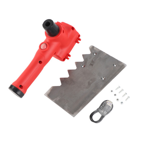 Electric Trowel Flat Plate Tile Vibration Plastering Tool Concrete Cement Vibration Machine Built in Battery
