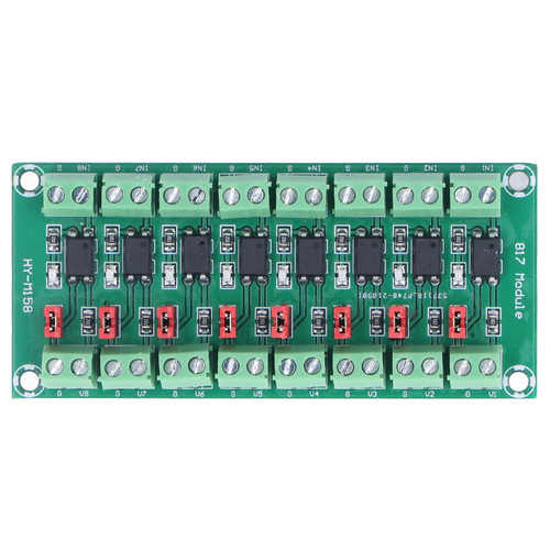 Optocoupler Isolation Board 8 Channel Driver Photoelectric Isolated Module 817 3.6‑30V