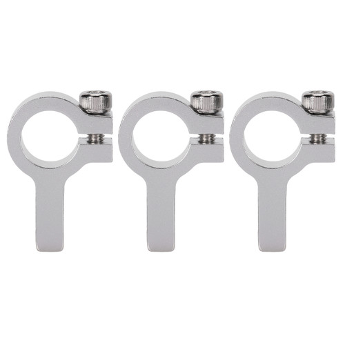 3Pcs Tube Clamp Hub Aluminum Shaft Clamping M4 Thread Mounting Bracket Kit Robot Accessories3403-0024-0012