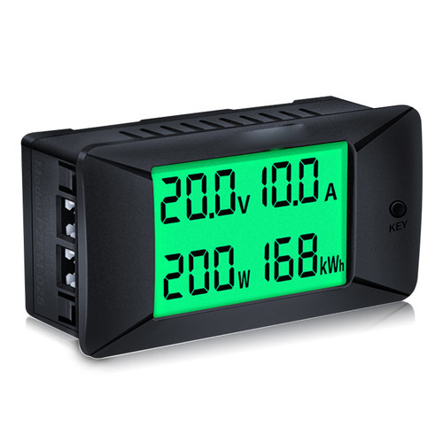 DC Digital Display Current Voltage Meter Voltmeter Ammeter 0‑300V 50A Power Energy Consumption Test Meter
